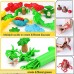 SUPRBIRD Kids Dough Dinosaur Playset Toys DIY Clay and Molds Set Dough and Moulds in a Portable Case Green GREEN B07KCBCGGZ